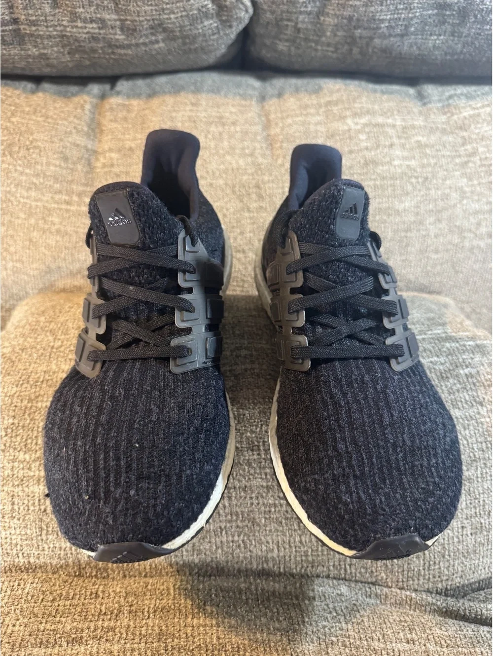 Adidas Ultraboost 3.0 Core Black Running Shoes Men's Size 8.5 BA8842